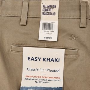 New Men's Pants Khaki Dockers Classic Fit 36 x 32 NWT